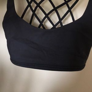 Lululemon black sports bra (Free to be Wild bra)